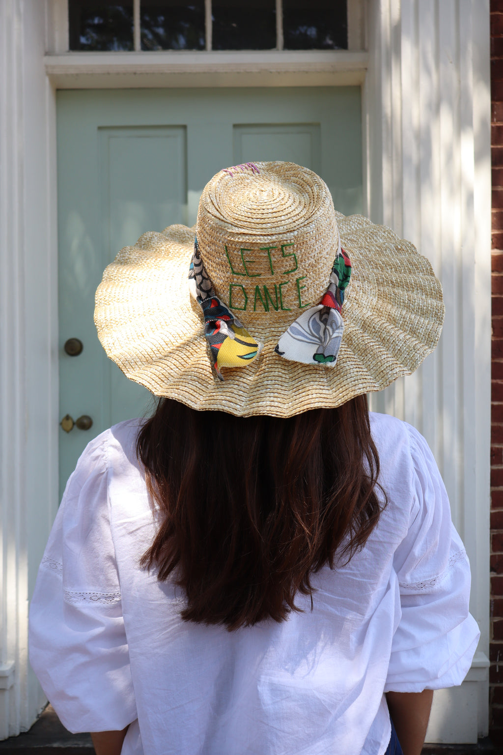 THE LOLA- TAN RUFFLE BRIM