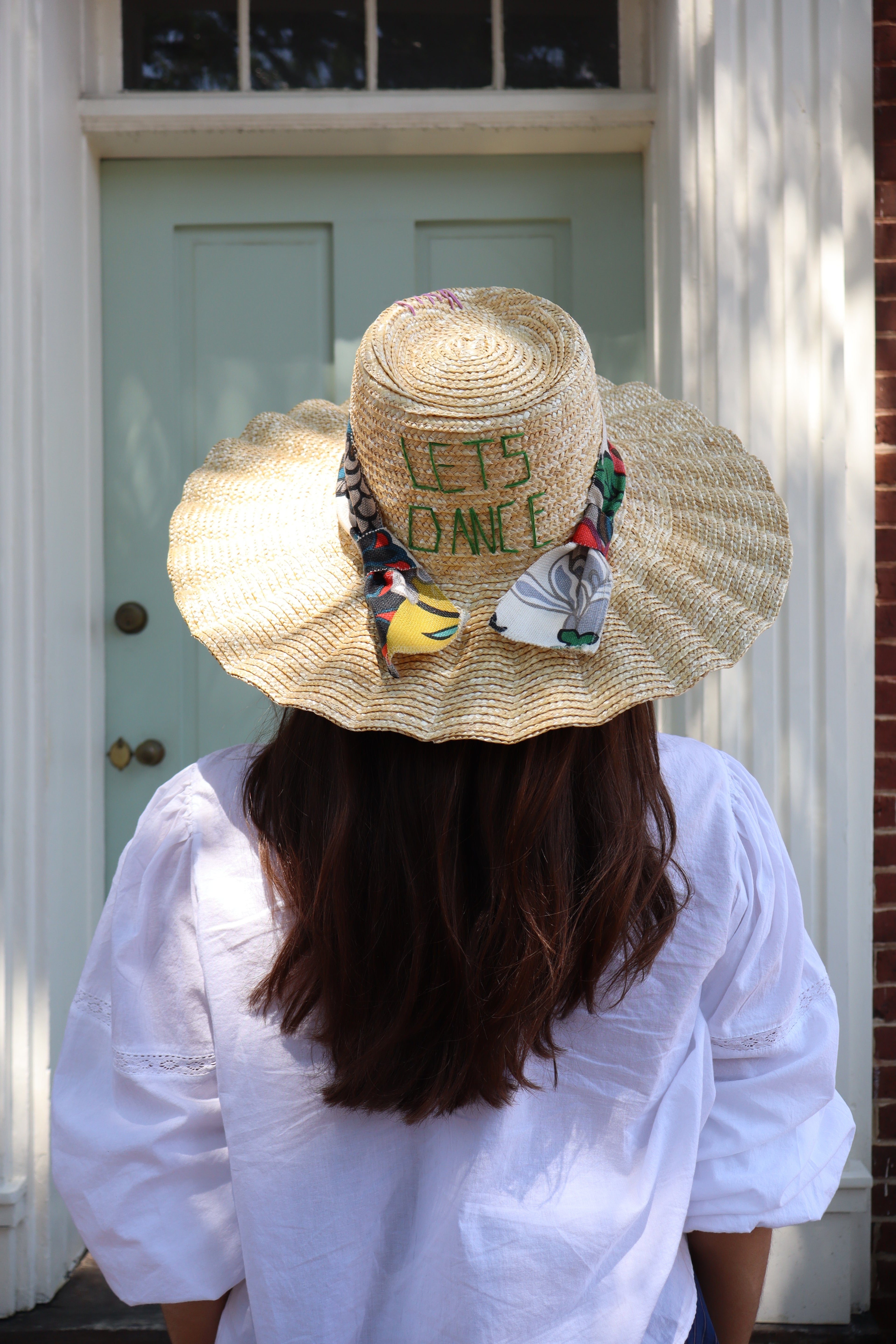 THE LOLA- TAN RUFFLE BRIM