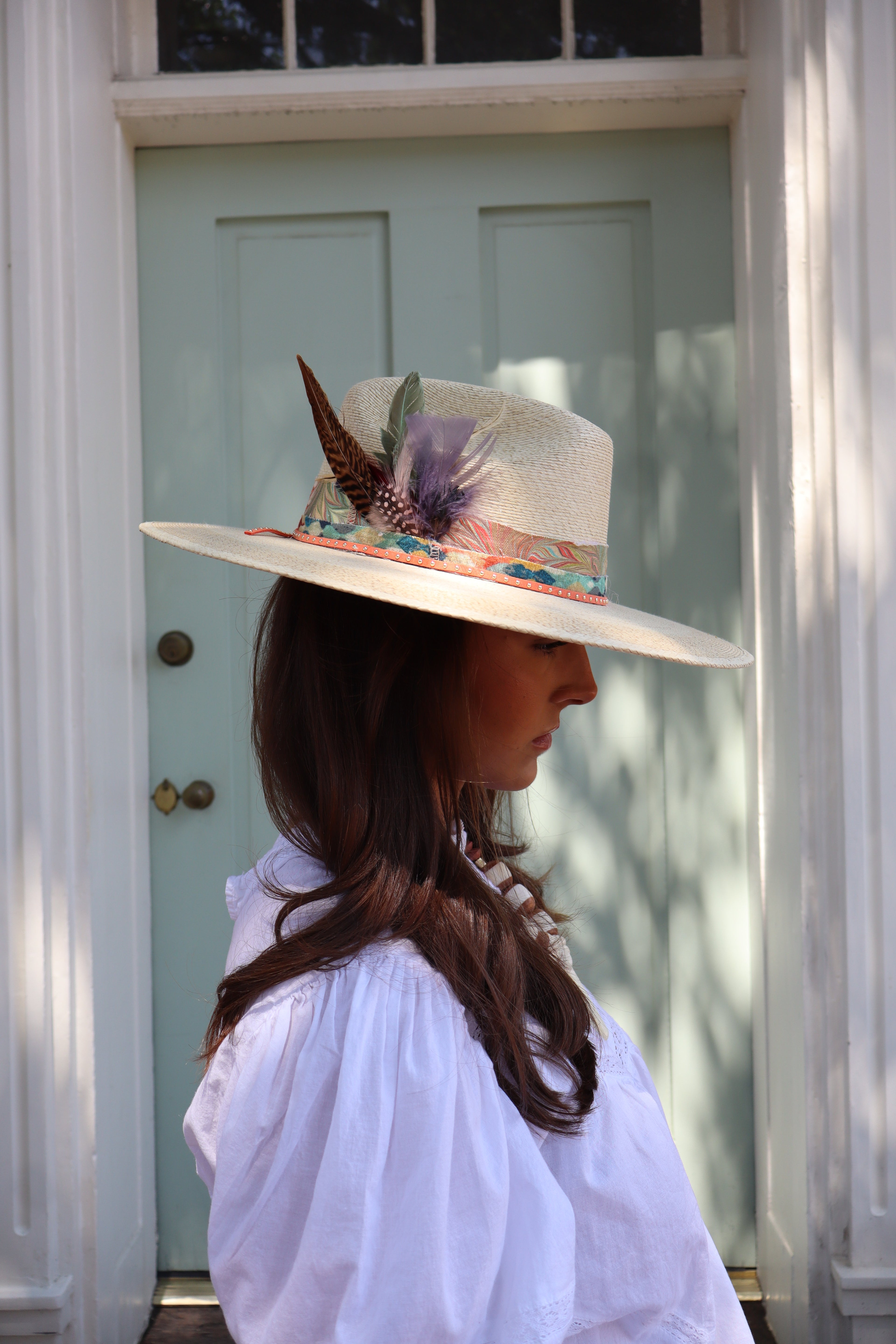 THE JOY - TAN STRAW HAT