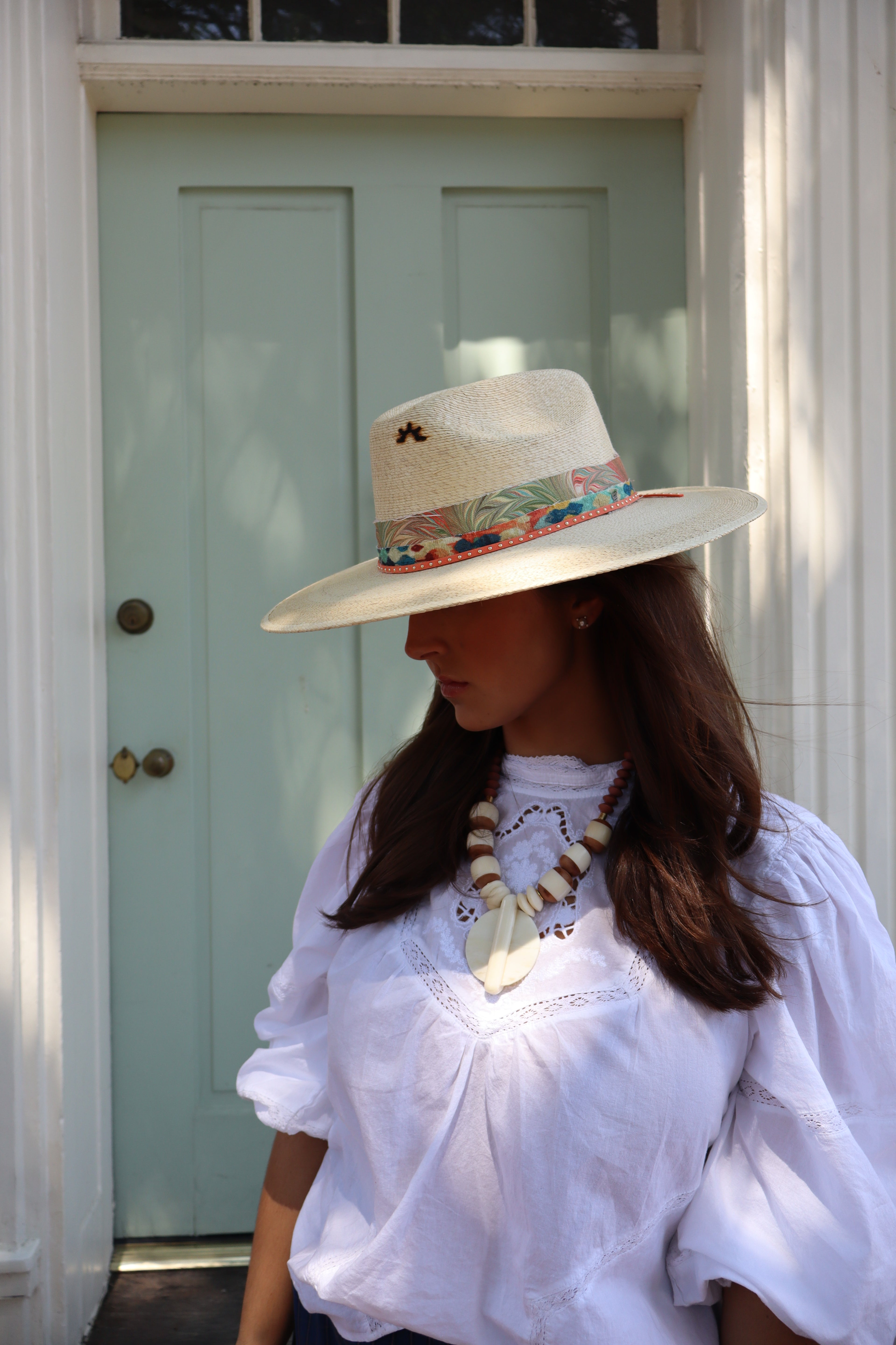 THE JOY - TAN STRAW HAT