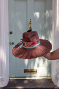 THE MARGARET - BROWN RUFFLE BRIM