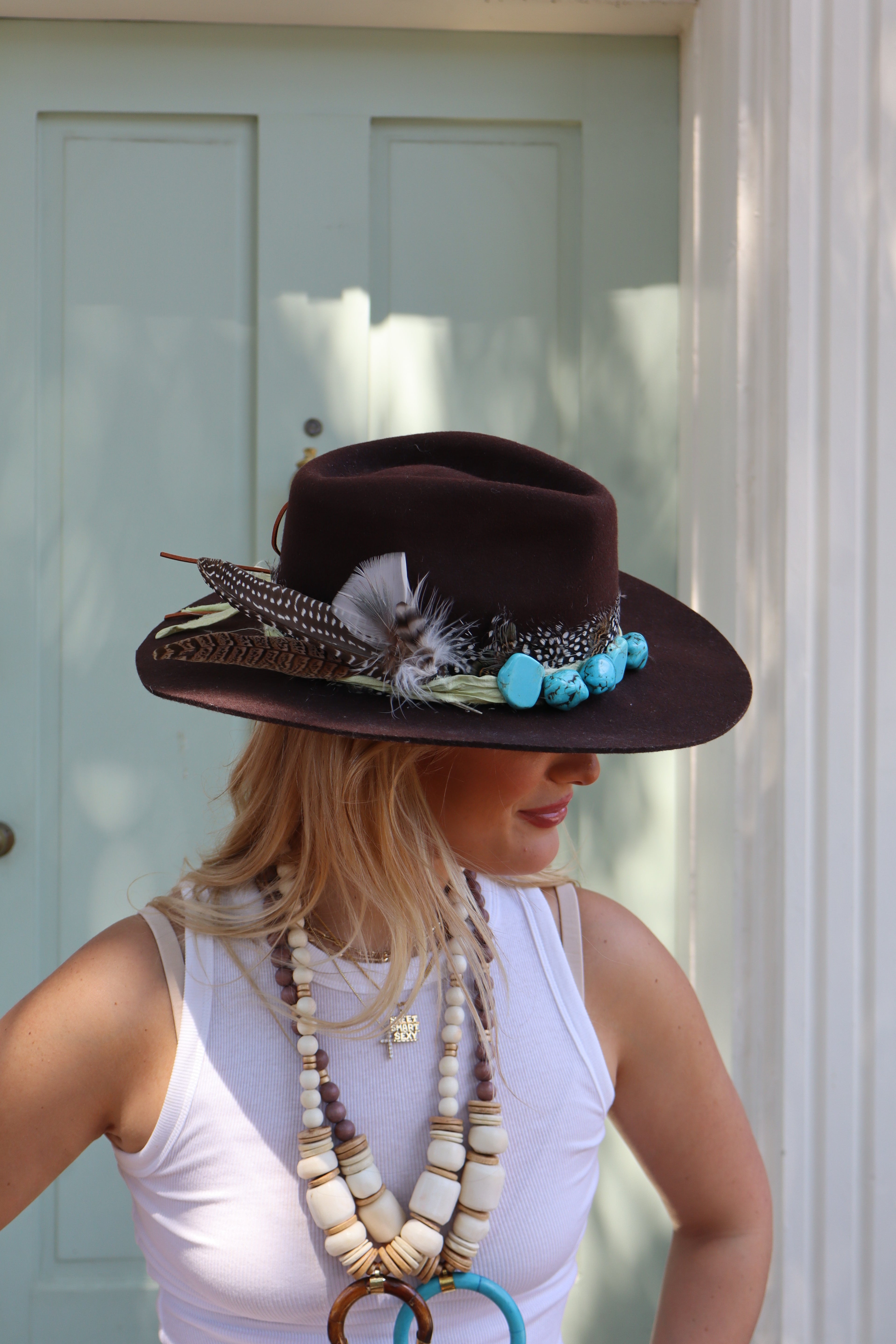 THE MARTIN - BROWN FELT HAT