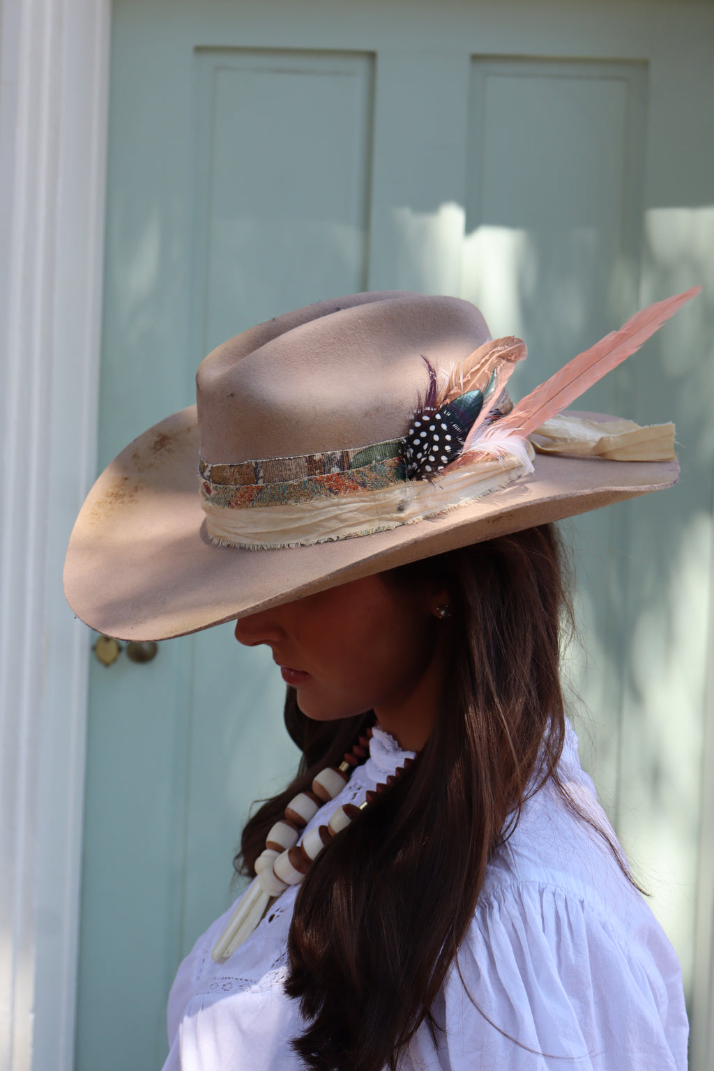 THE JADA - STONE FELT COWBOY HAT