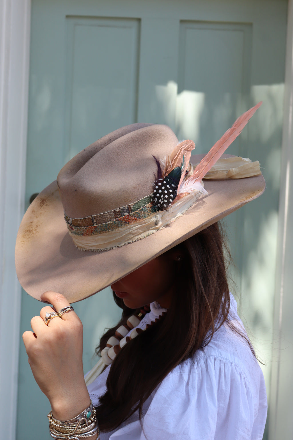 THE JADA - STONE FELT COWBOY HAT