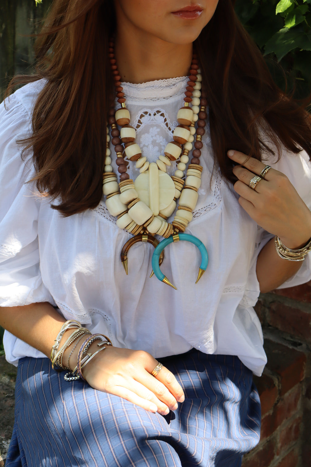 THE RAE - BEADED NECKLACE
