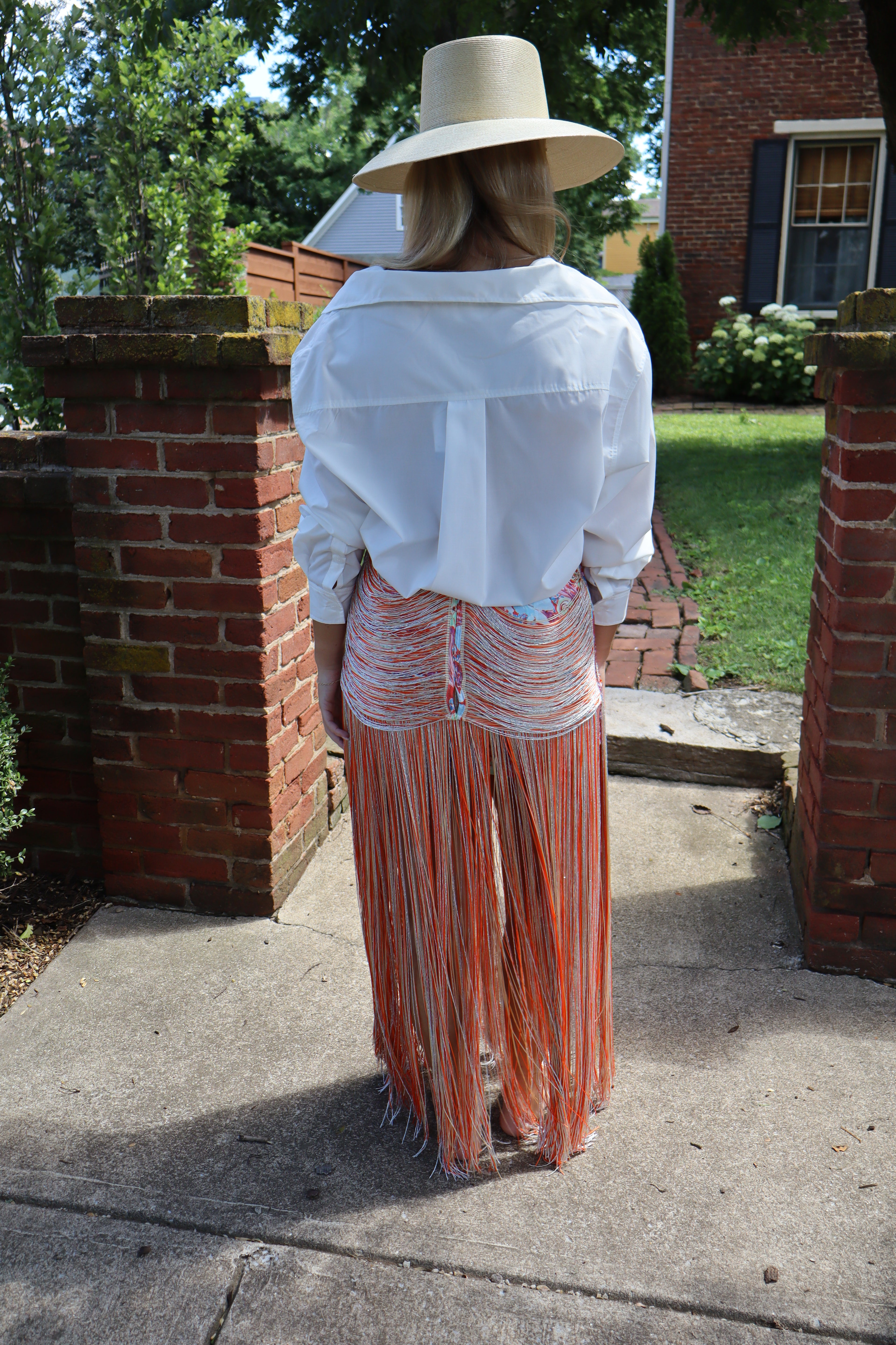 THE SCARLETT FRINGE SHORTS - MUTLI
