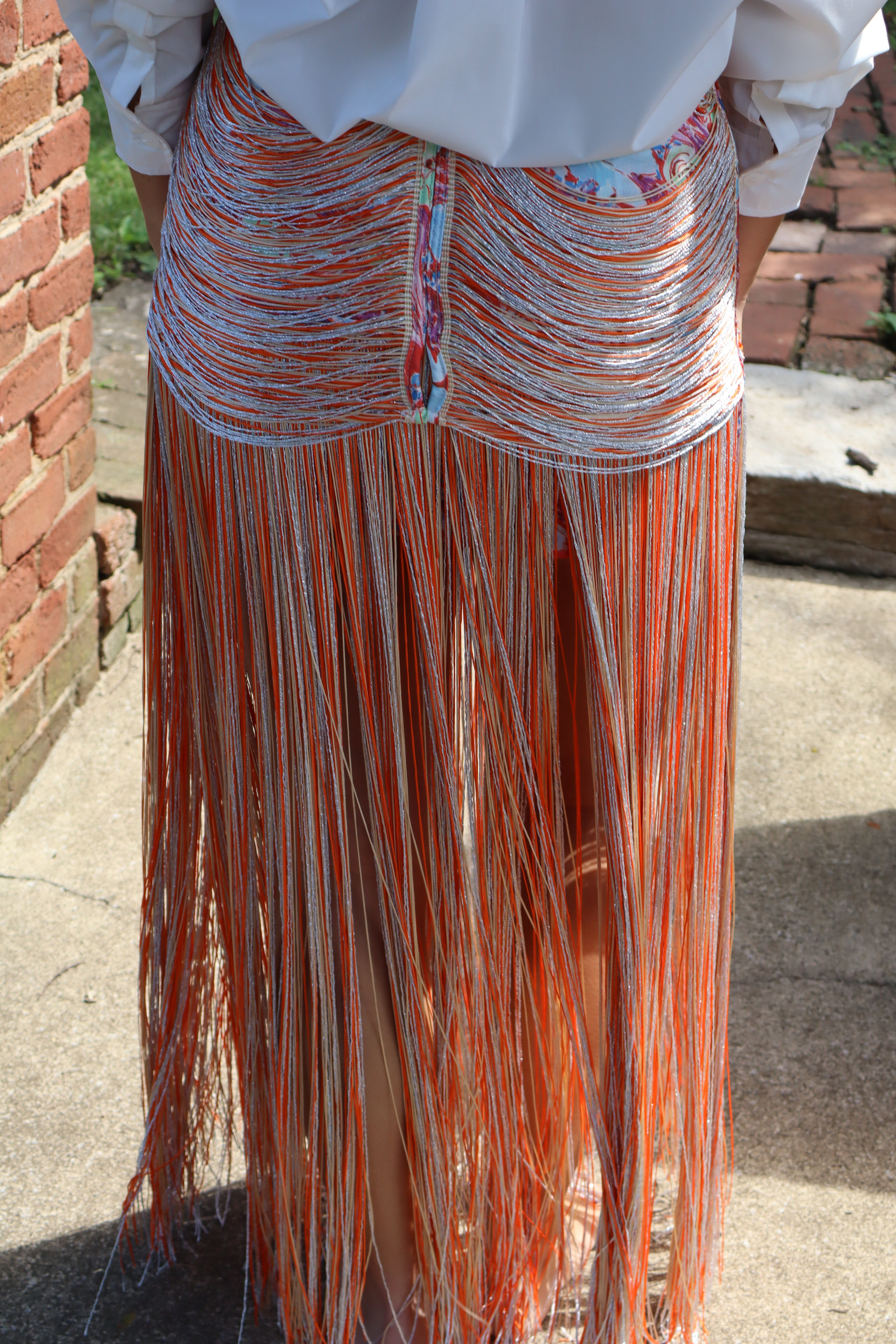 THE SCARLETT FRINGE SHORTS - MUTLI