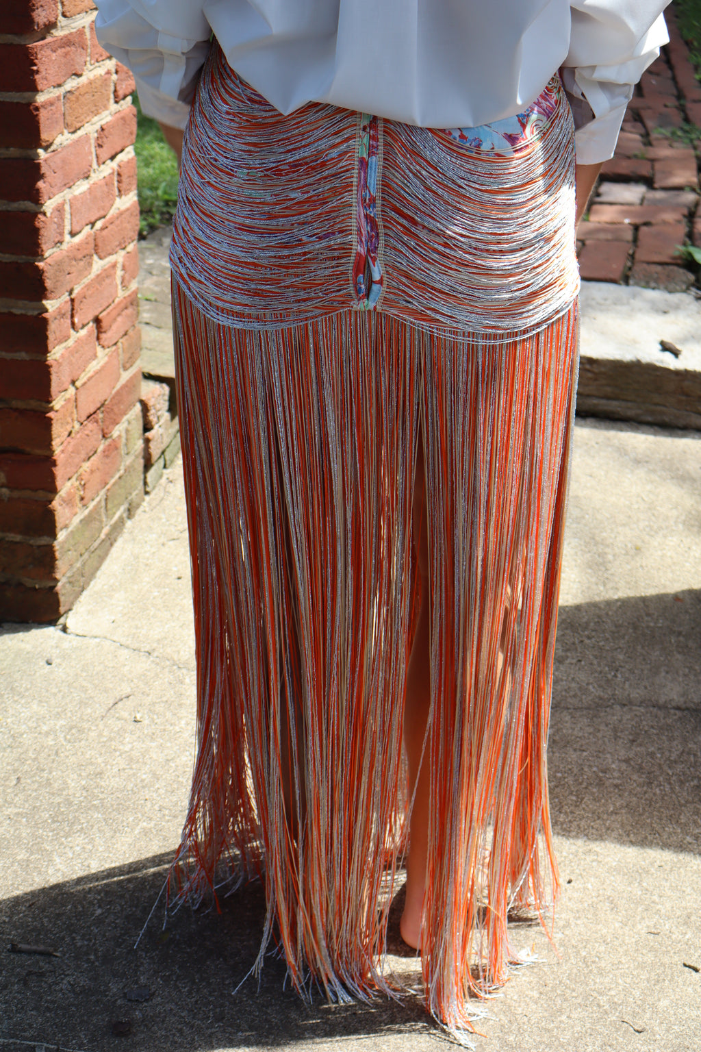 THE SCARLETT FRINGE SHORTS - MUTLI