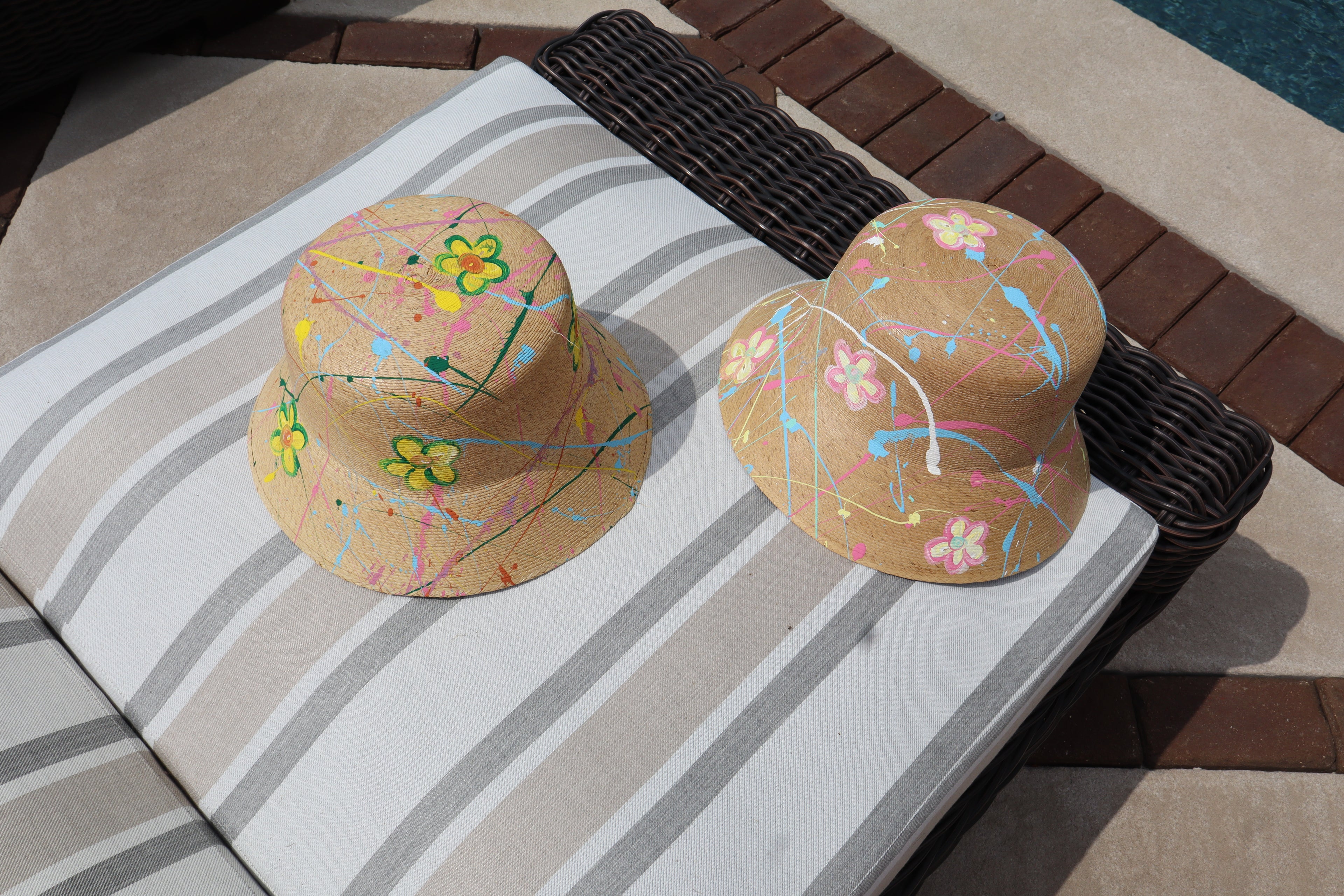 KATE CUSTOM BUCKET HATS- MULTI COLORED