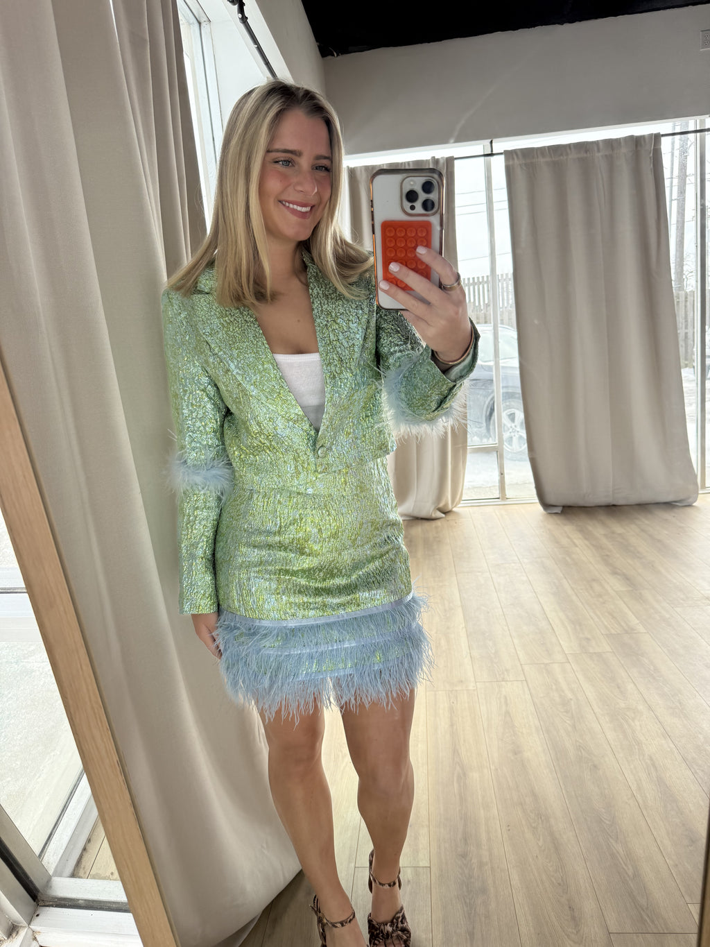 THE SINCLAIR BLAZER - GREEN