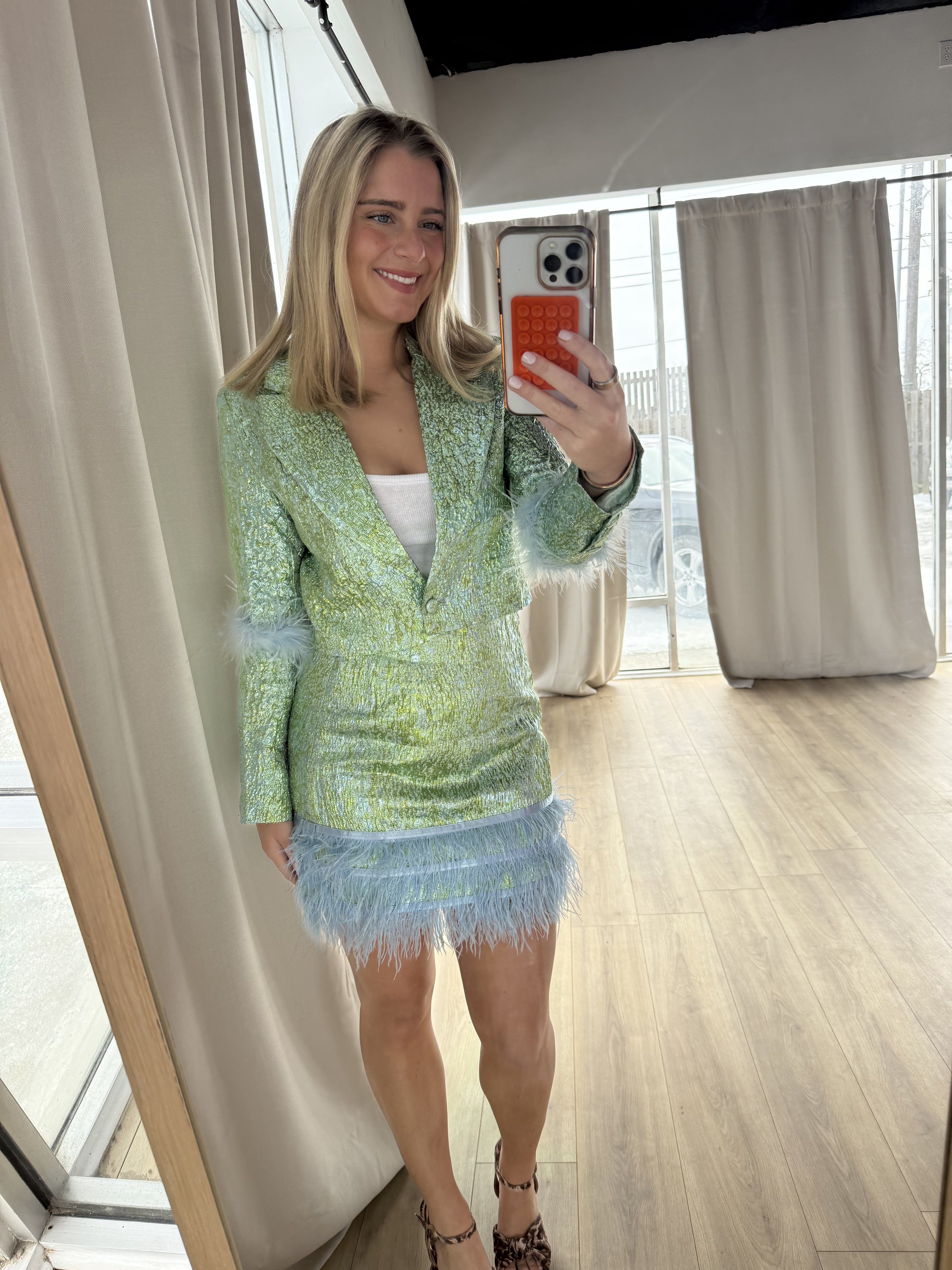 THE SINCLAIR BLAZER - GREEN