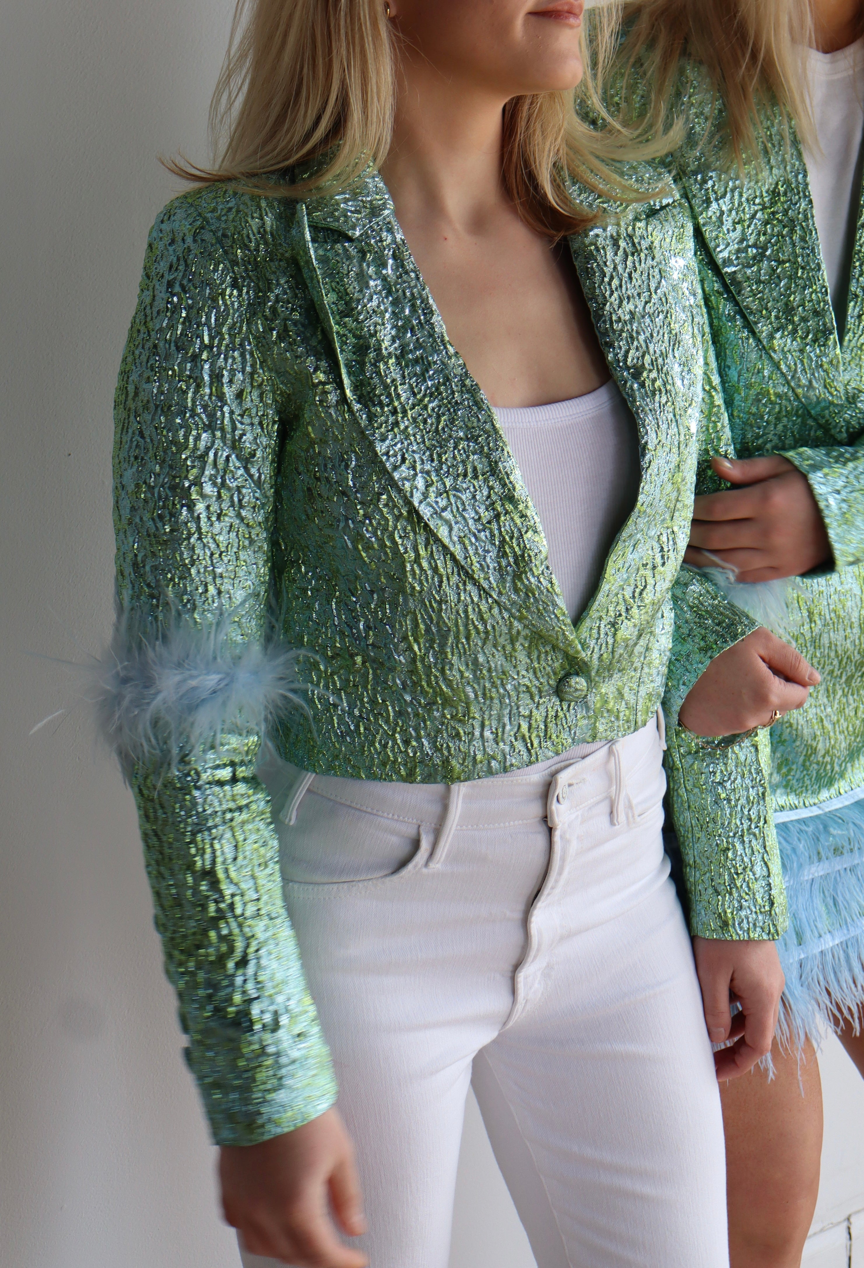 THE SINCLAIR BLAZER - GREEN