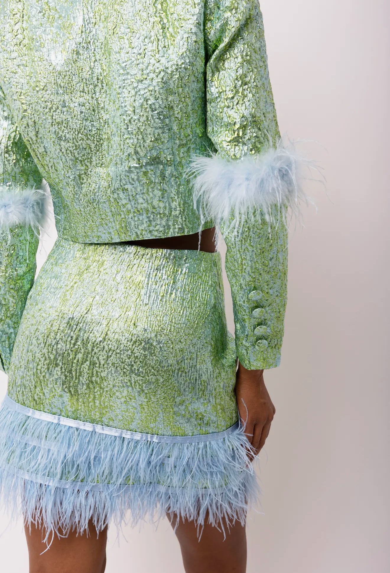 THE SINCLAIR SKIRT - GREEN