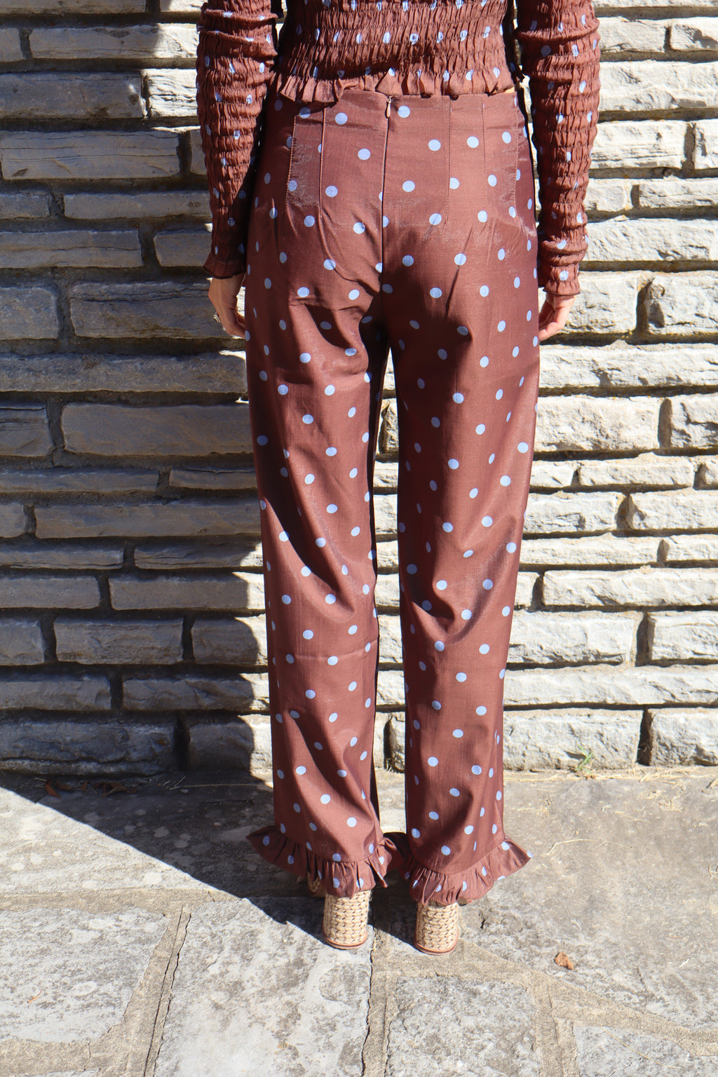 THE PALOMA PANTS- BROWN